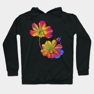 Peace, love, and flowers Hoodie